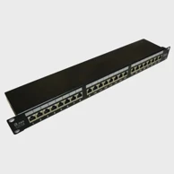 ALANTEC Patch panel PK006, STP, Cat5e, 24 portova, 1U, 19"